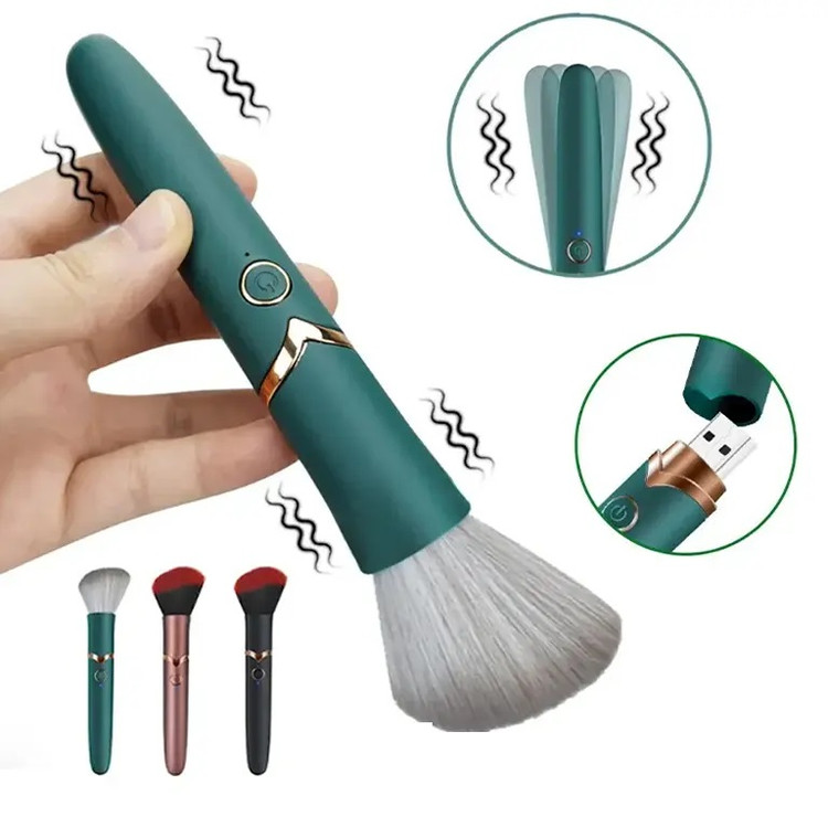 ویبراتور شارژی مخفی طرح براش آرایشی کد 380
