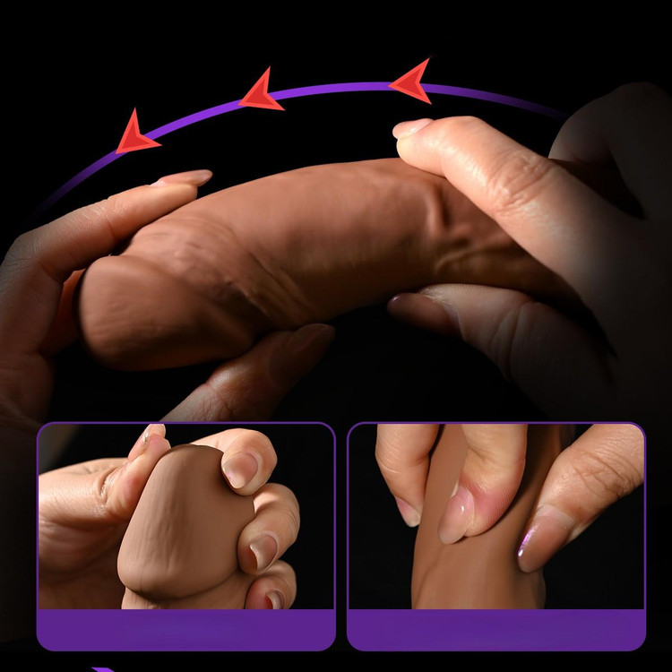 خرید دیلدو ویبره دار چرخشی گرید یک کد 464