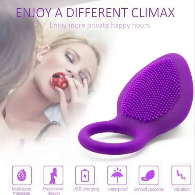 ویبراتور حلقه ای شارژی کد 369